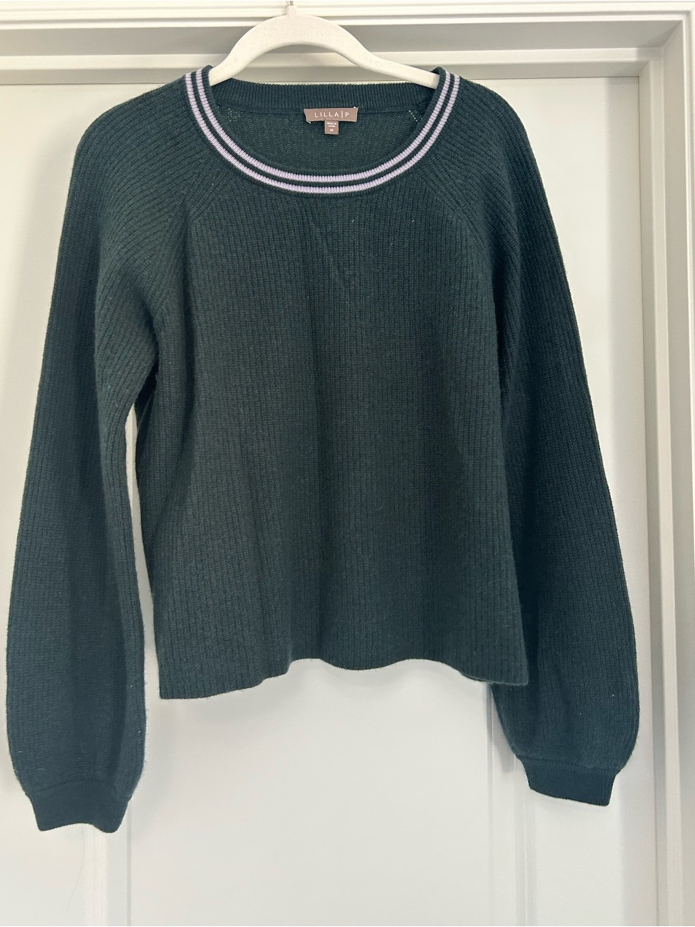 Lilla P Cashmere Sweater - Dark Green